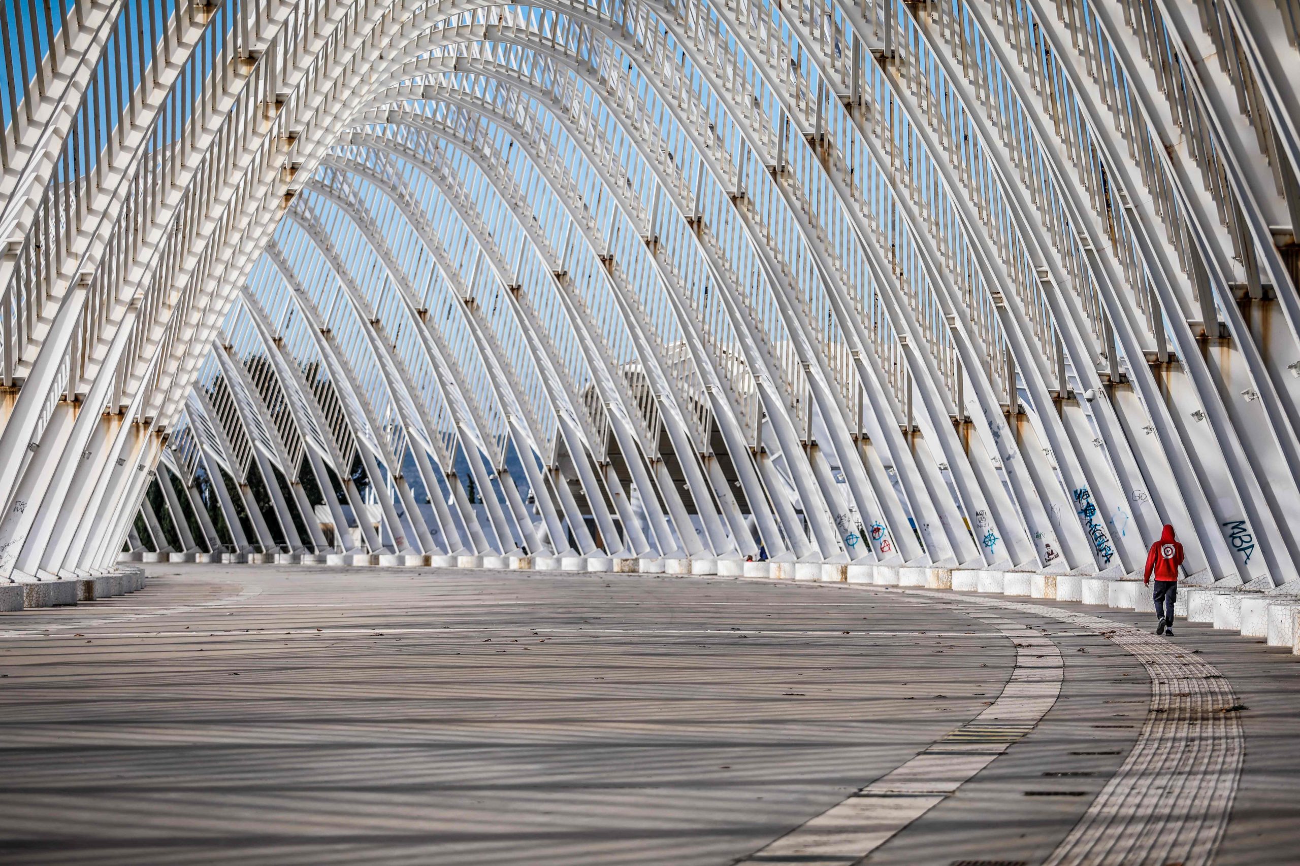 Athens Olympic Stadium Garden