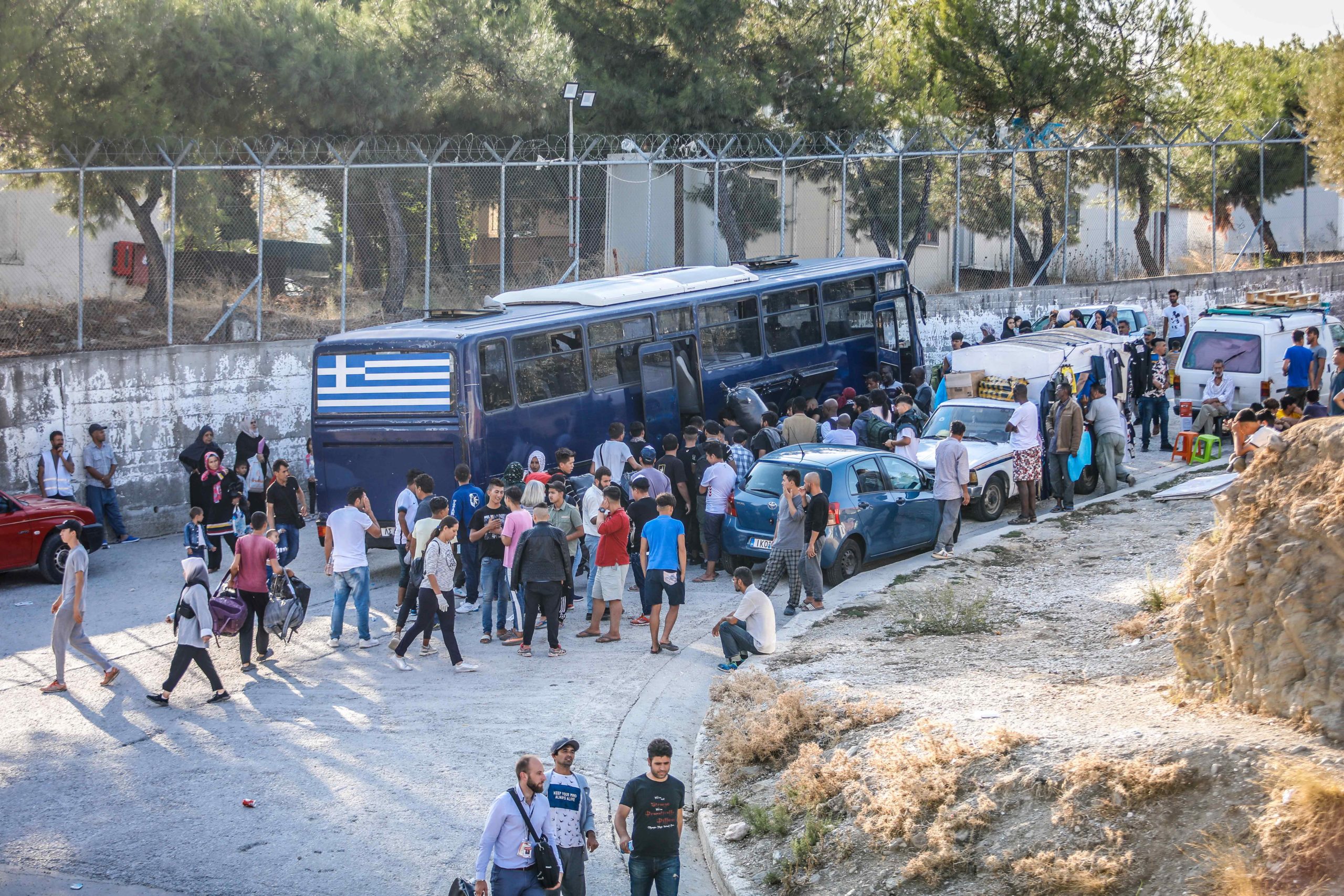 Moria refugee camp